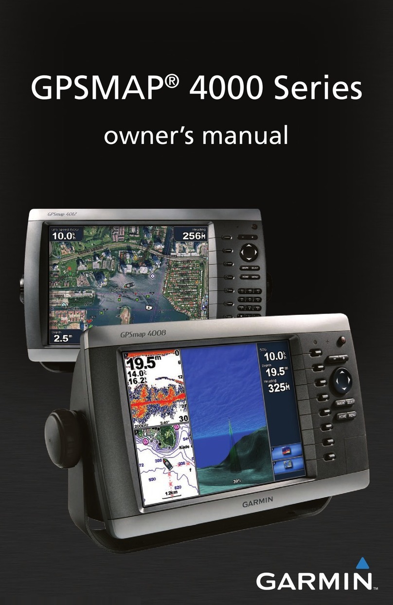 Garmin GPSMAP 4000 Series owner's manual
