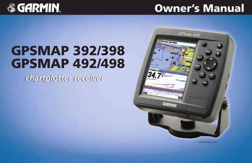 Garmin GPSMAP 392, 398, 492, 498 owner's manual