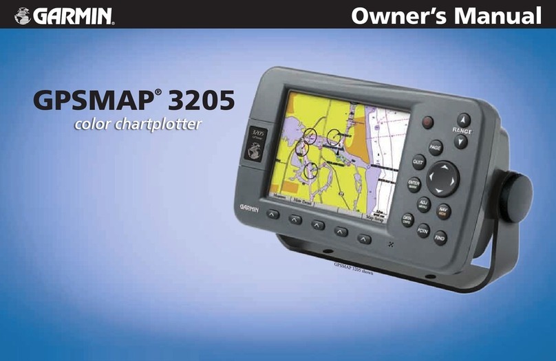 Garmin GPSMAP 3205 - Marine GPS Receiver owner's manual
