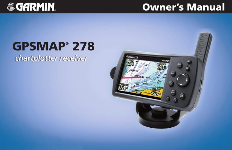 Garmin GPSMAP 278 - Marine GPS Receiver User manual