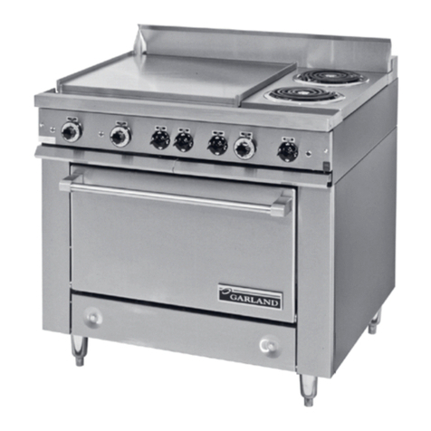 Garland 36E Specifications