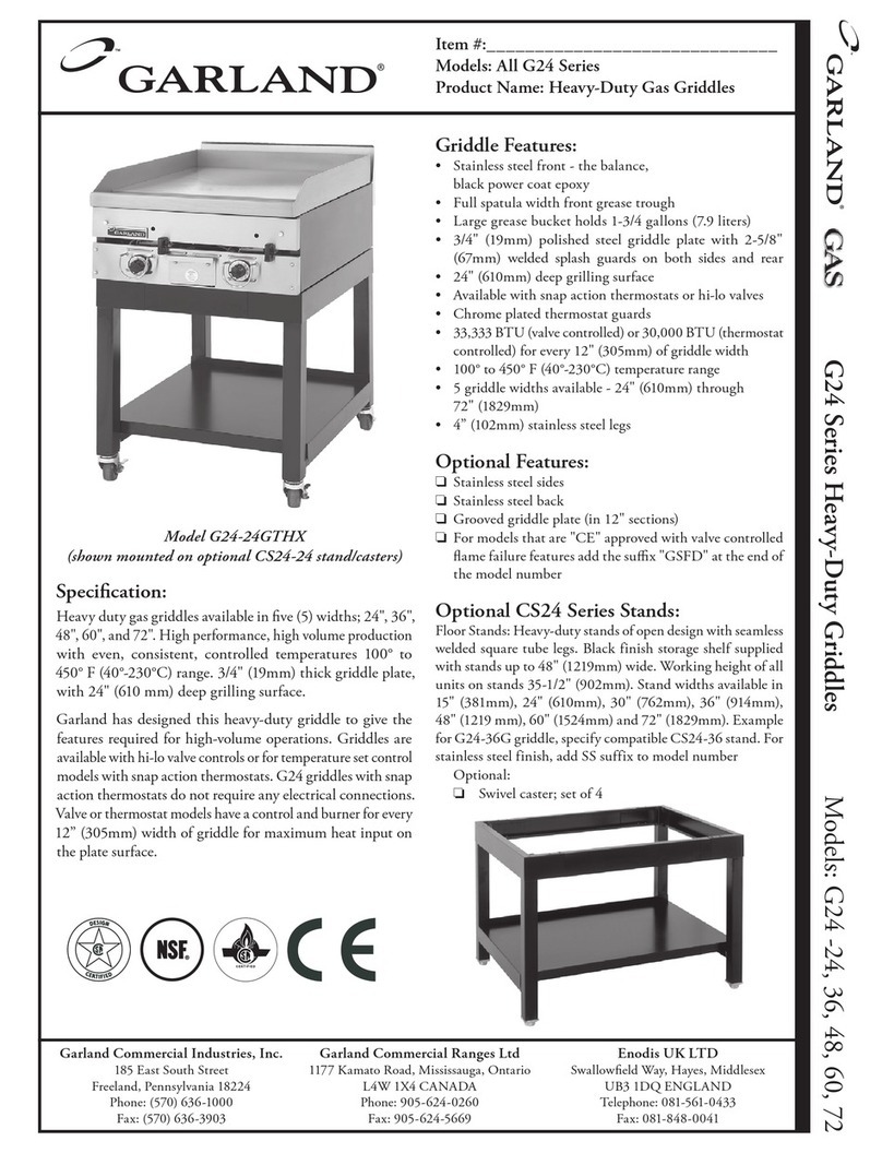 Garland G24-24G User manual