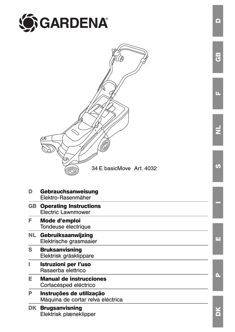 Gardena 34 E basicMove User manual