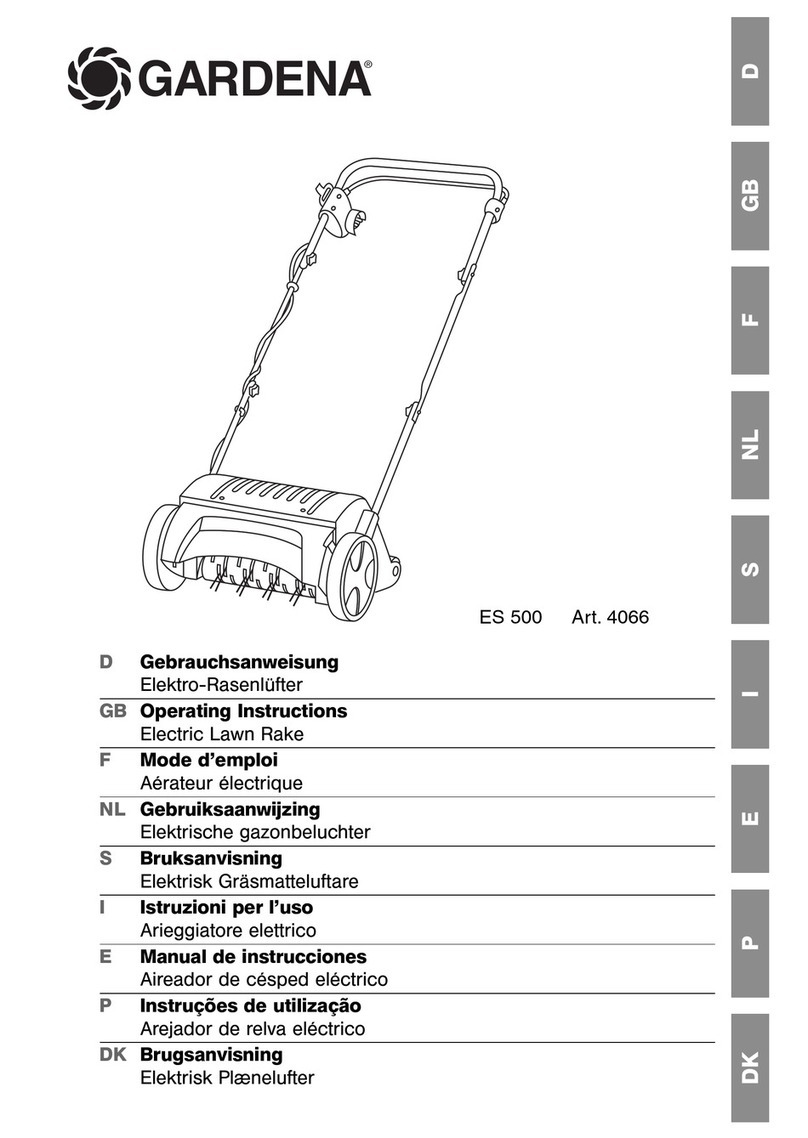Gardena ES 500 operating instructions