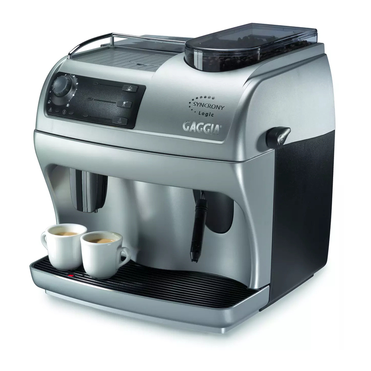 Gaggia 740903008 User manual