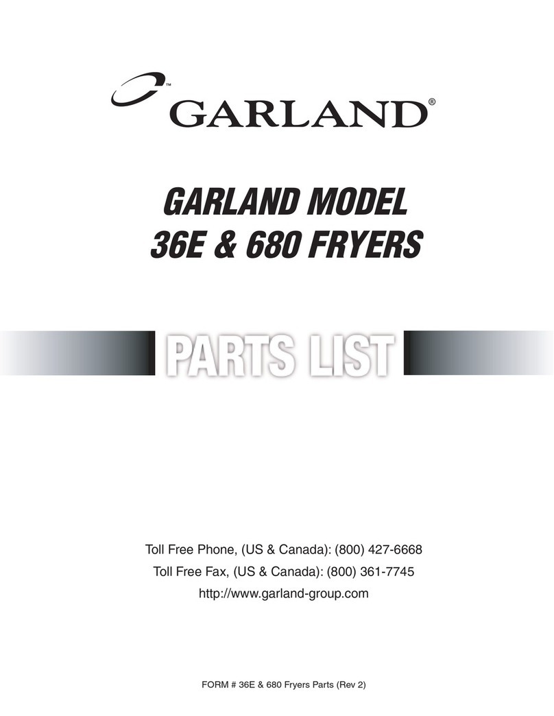 Garland 36E User manual
