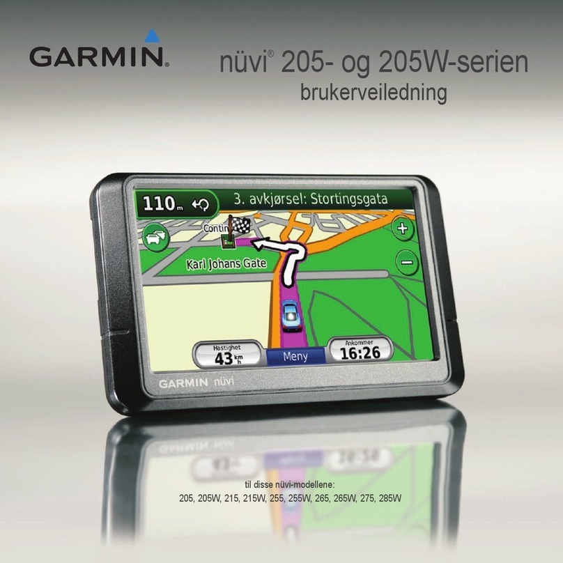 Garmin 205-Series User manual