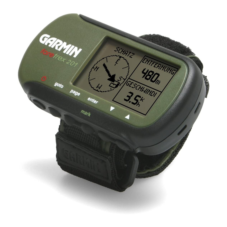 Garmin Forerunner 201 - Running GPS Receiver owner's manual