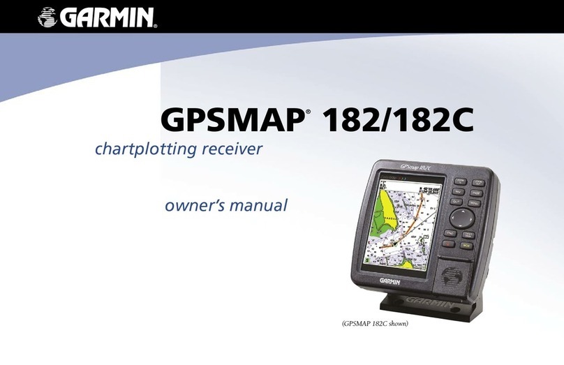 Garmin 182/182C owner's manual