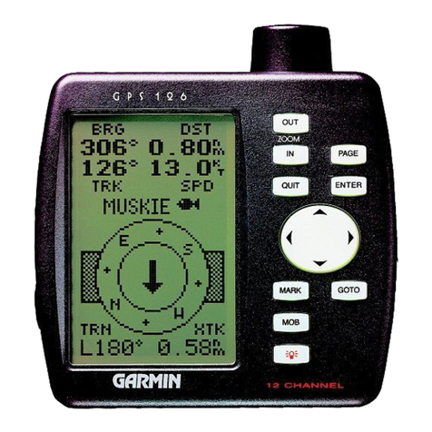 Garmin GPS 128 owner's manual