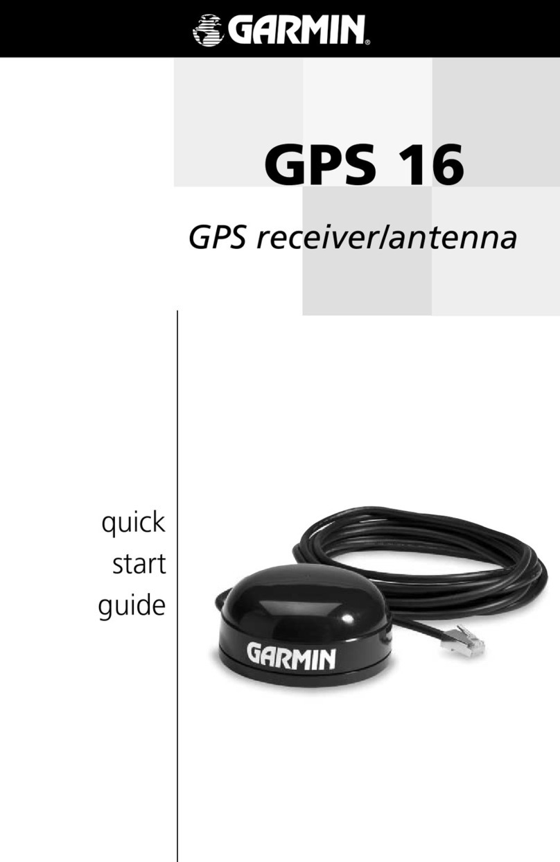 Garmin GPS 16 quick start guide