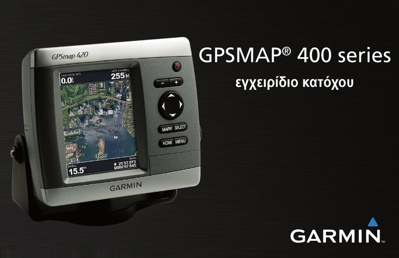Garmin GPSMAP 400 series User manual