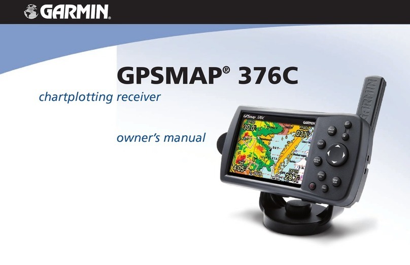 Garmin GPSMAP 376C User manual