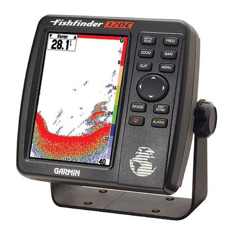Garmin Fishfinder 320C Owner's manual and reference guide