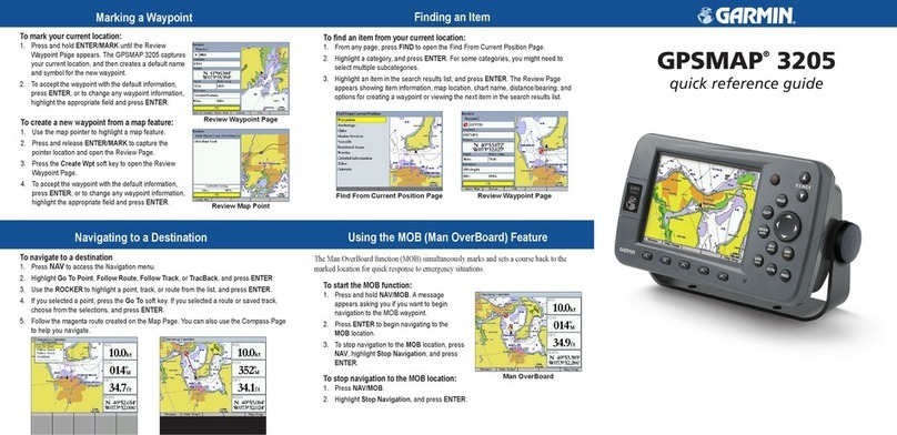 Garmin GPSMAP 3205 - Marine GPS Receiver User manual