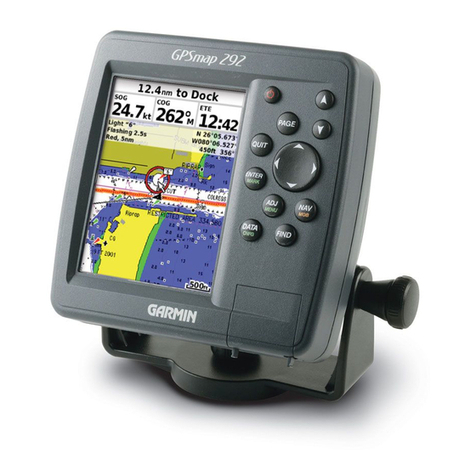 Garmin GPSMAP 292 - Marine GPS Receiver owner's manual