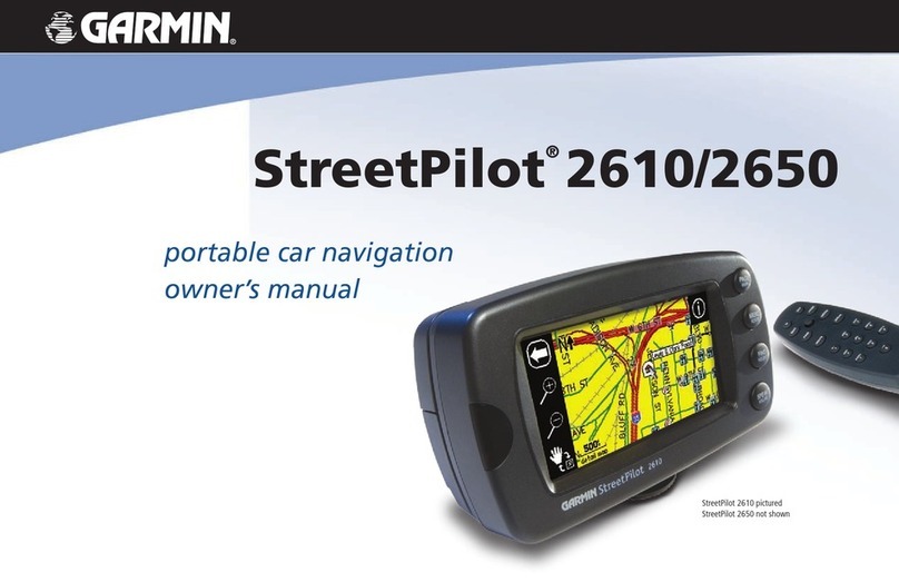 Garmin 2610/2650 User manual