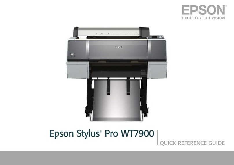 Epson STYLUS PRO WT7900 User manual