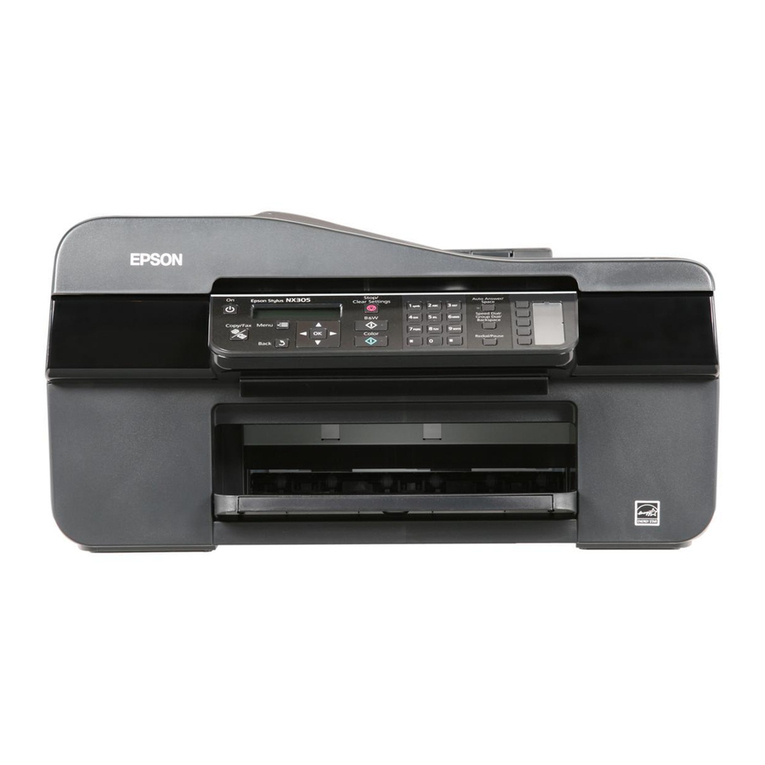 Epson NX300 - Stylus Color Inkjet quick guide
