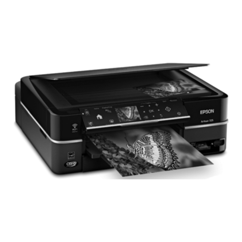 Epson Artisan 725 User manual