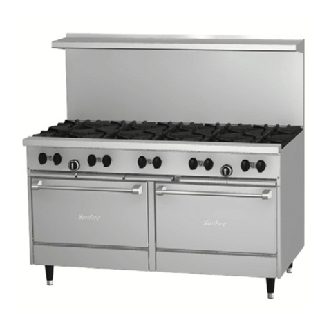 Garland SunFire X Series 36" User manual