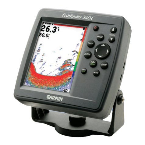 Garmin Fishfinder 340C owner's manual