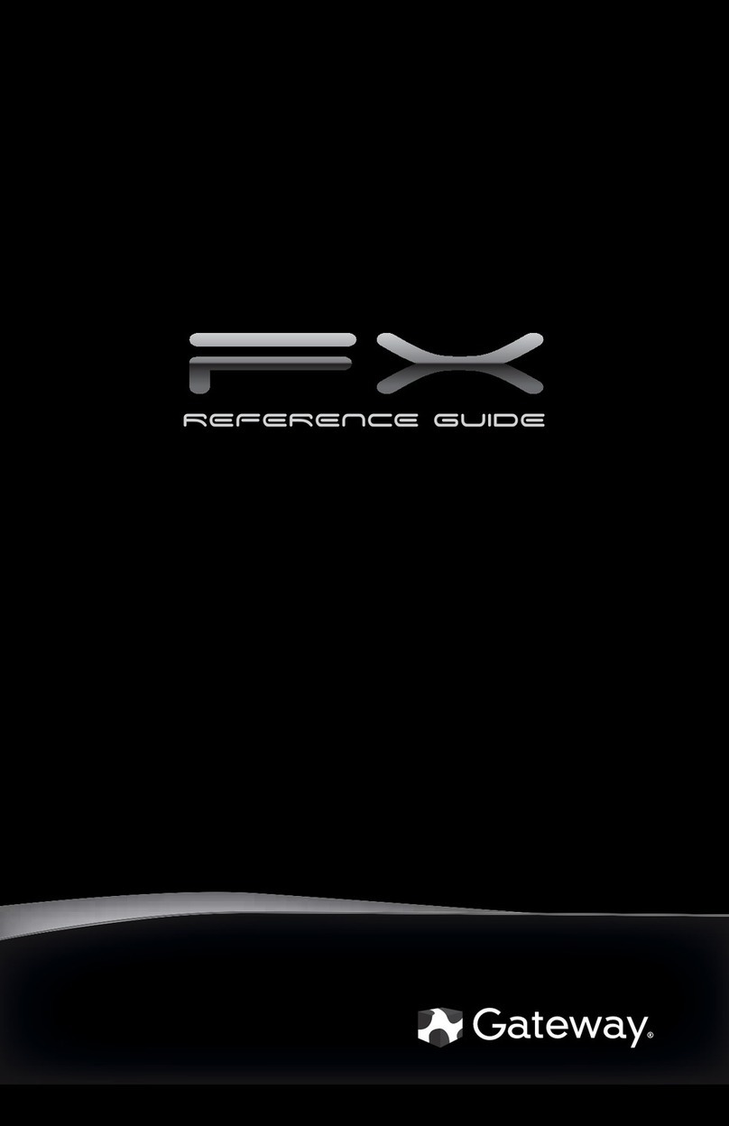 Gateway FX542X User manual