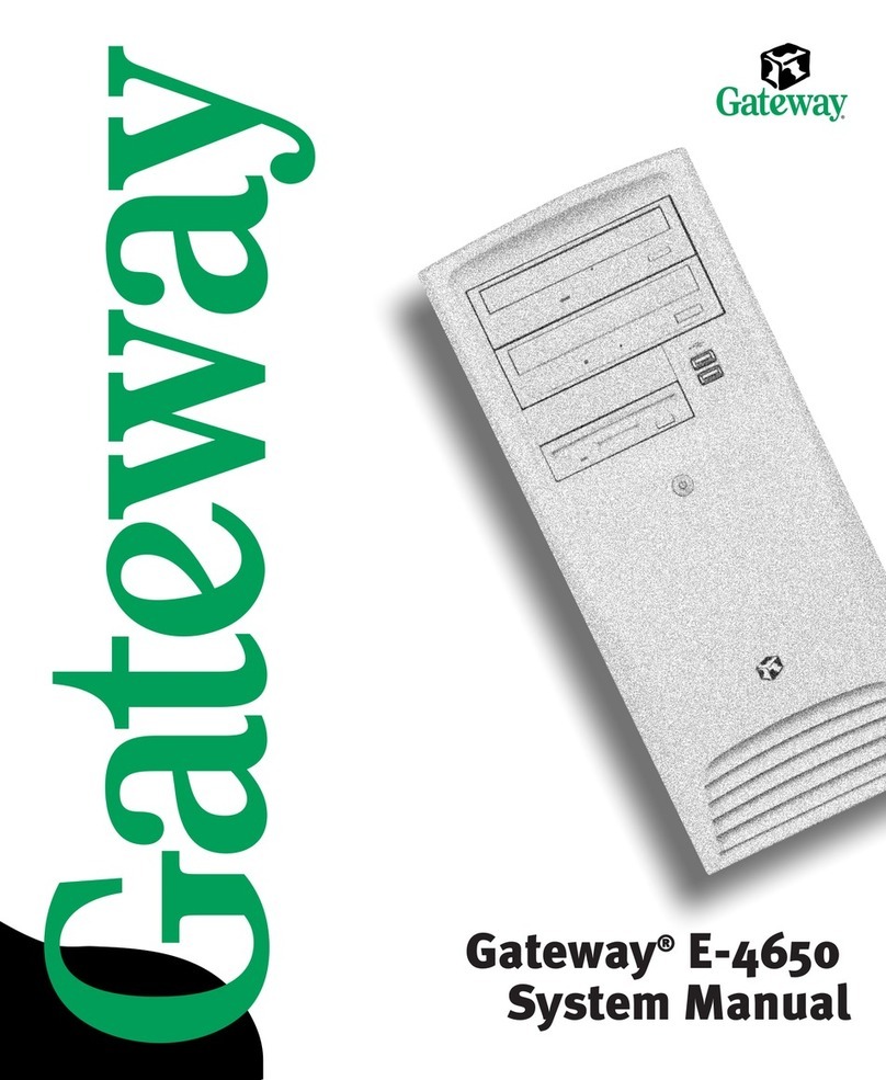 Gateway E-4650 User guide