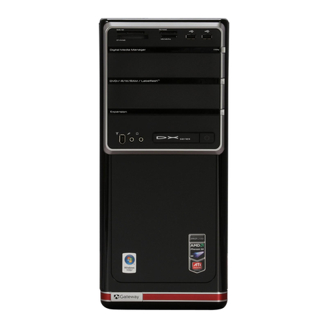 Gateway DX4800 user guide