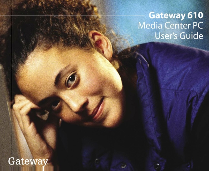 Gateway 610 User manual
