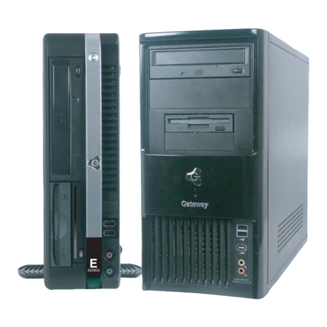 Gateway E-4300 User manual