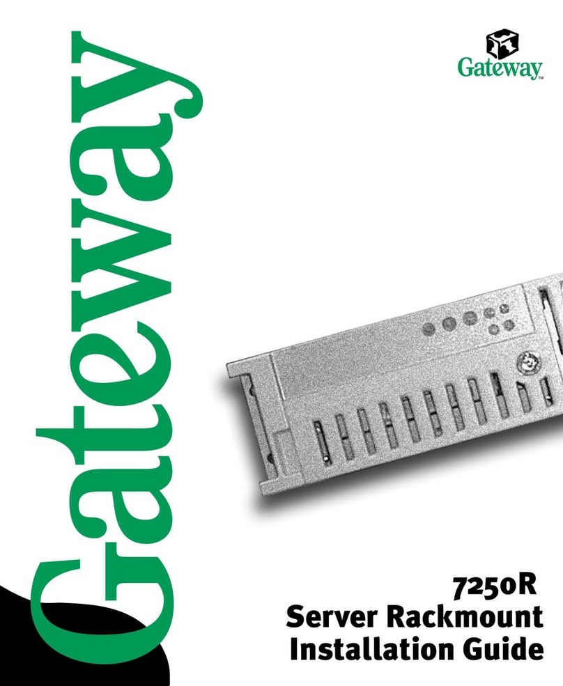 Gateway 7250R User manual