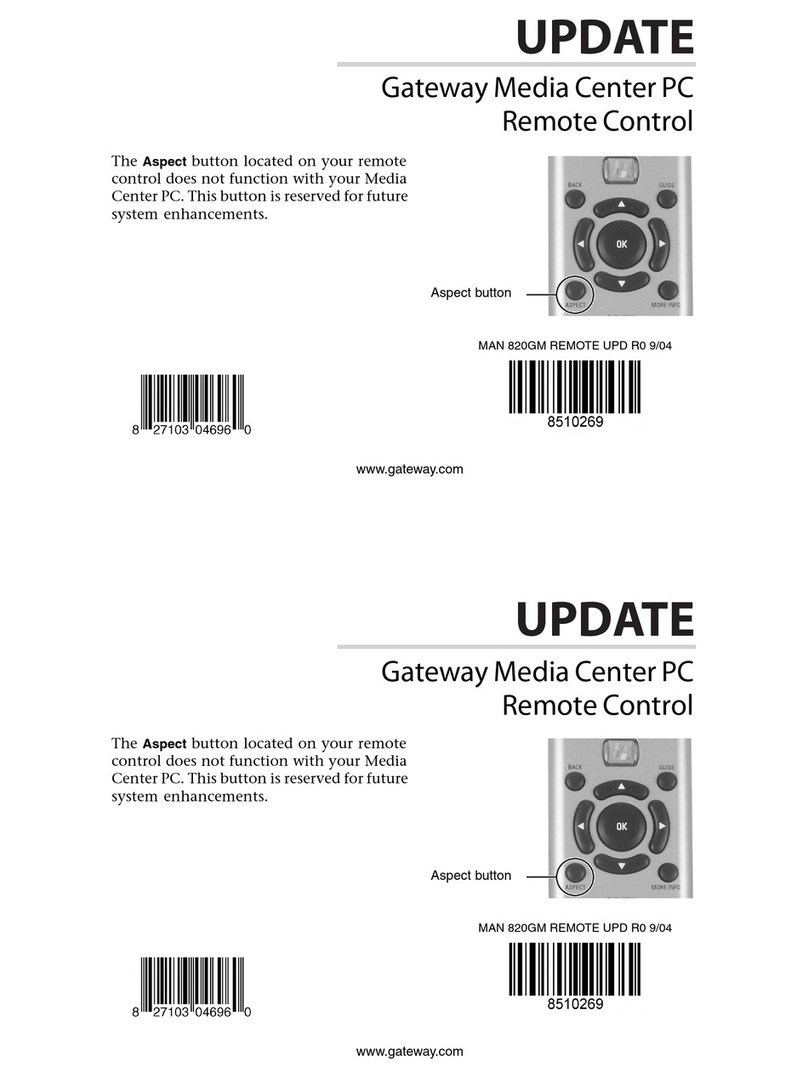 Gateway Update GX7022E Update
