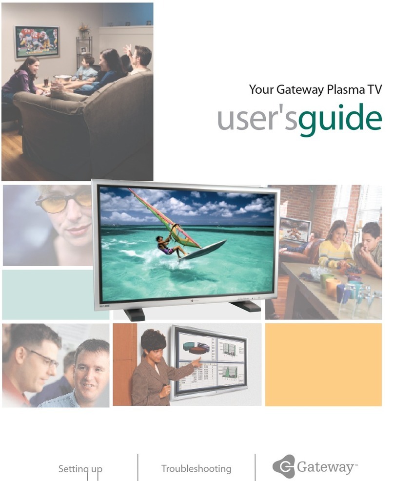 Gateway GTW-P42M102 user guide