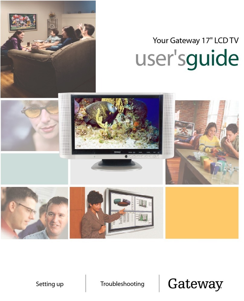 Gateway GTW-L17M103 User manual