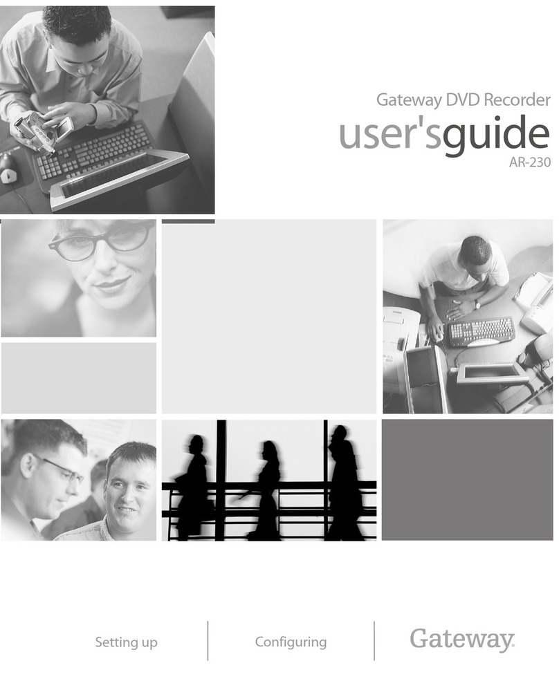 Gateway AR-230 User manual