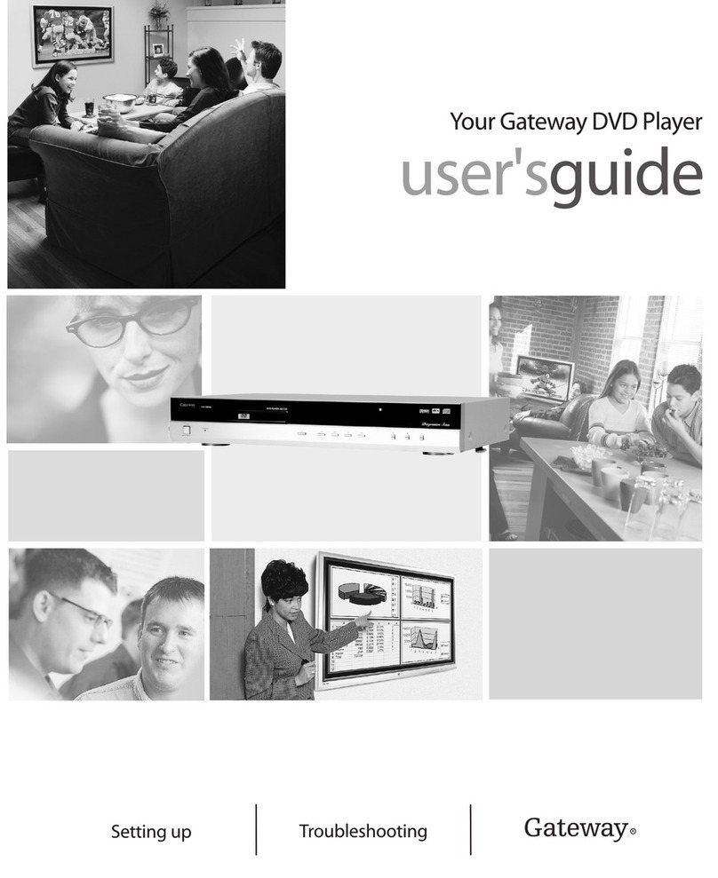 Gateway AD-520 User manual