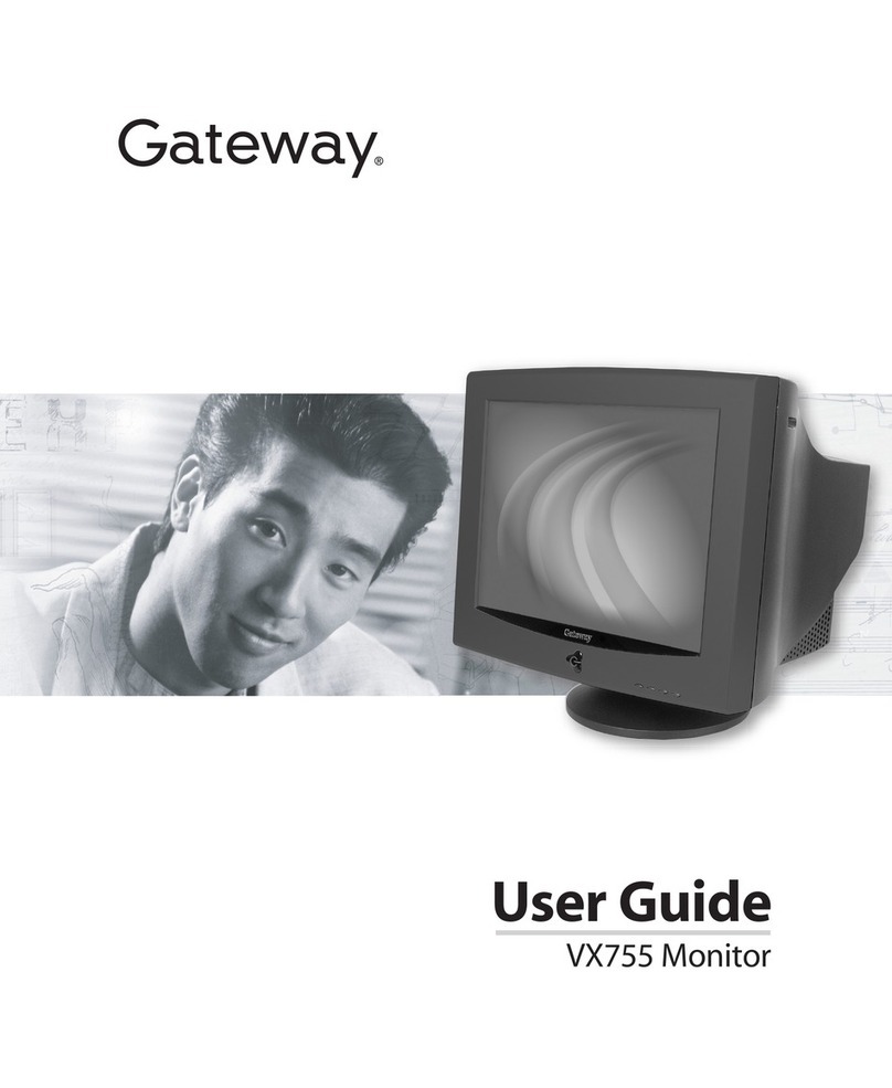 Gateway VX755 user guide