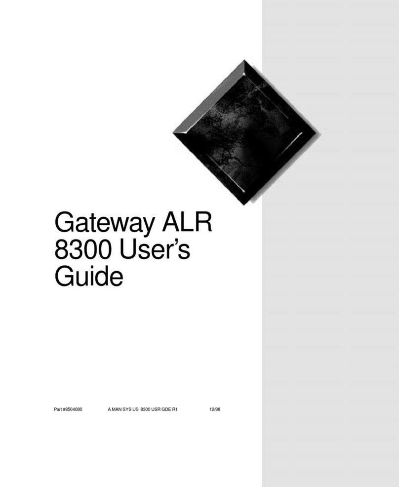 Gateway 8300 User manual
