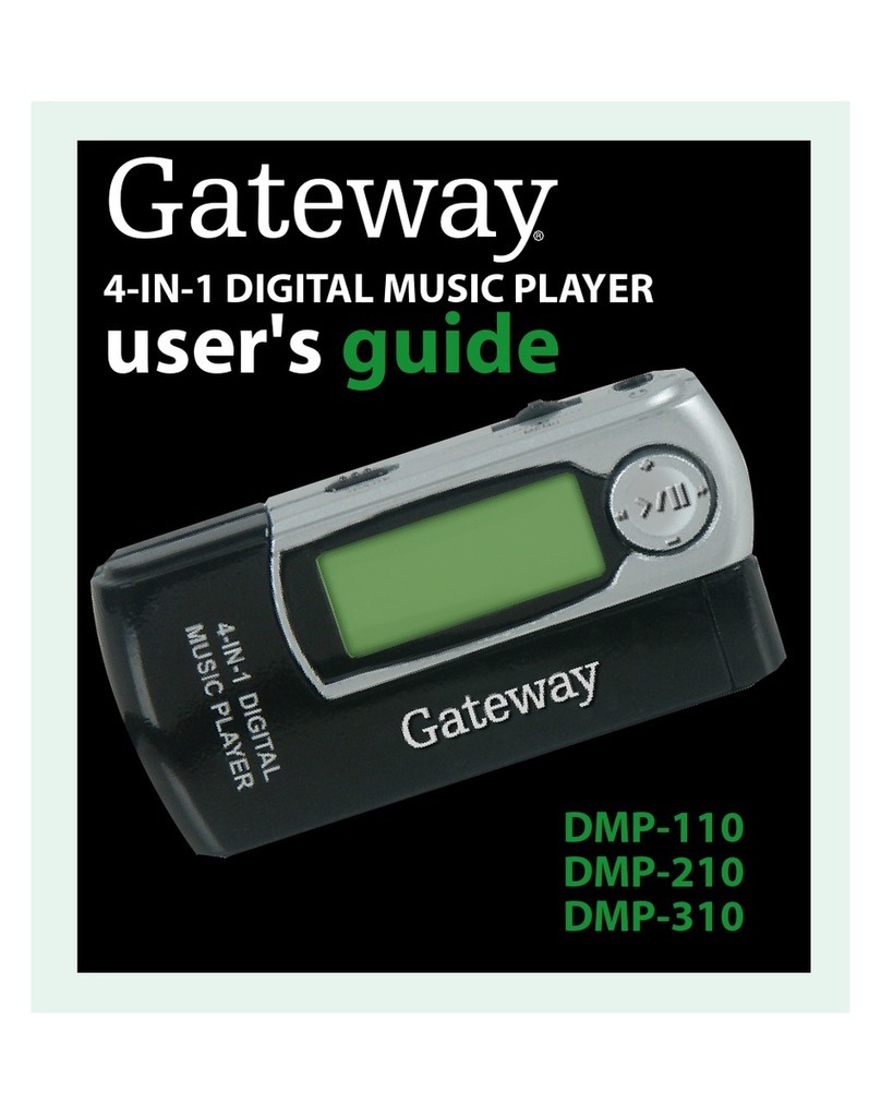 Gateway DMP-110 user guide