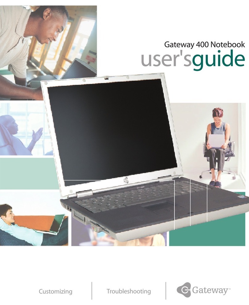 Gateway 400 User manual