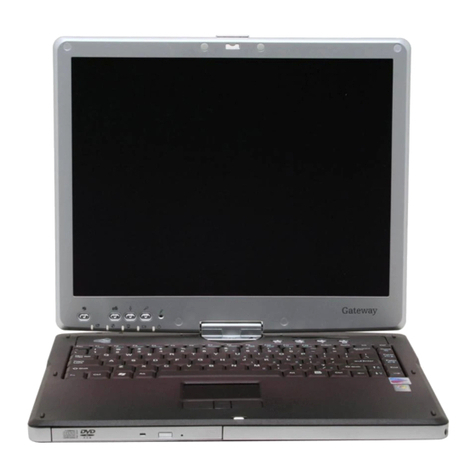 Gateway Convertible Notebook pc User manual