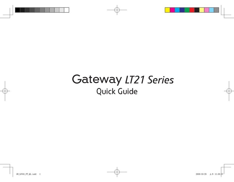 Gateway LT21 series User manual