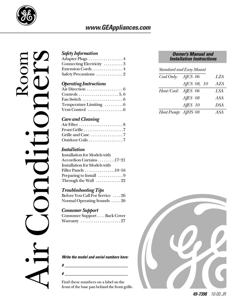 GE 10 AZA User manual