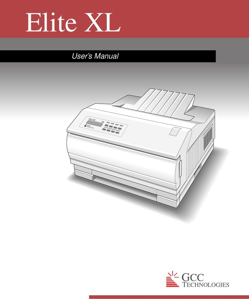 GCC Technologies Elite XL user manual
