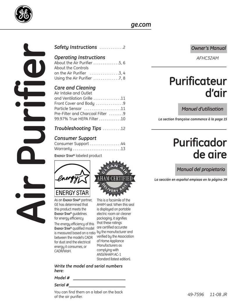 GE AFHC21AM User manual