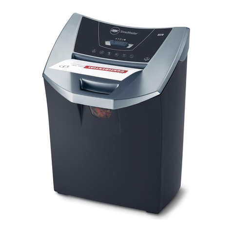 GBC SHREDMASTER CC175 User manual