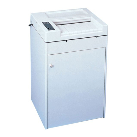 GBC Shredmaster 6160X owner's manual