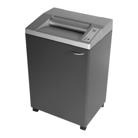 GBC Shredmaster 3270M operating instructions