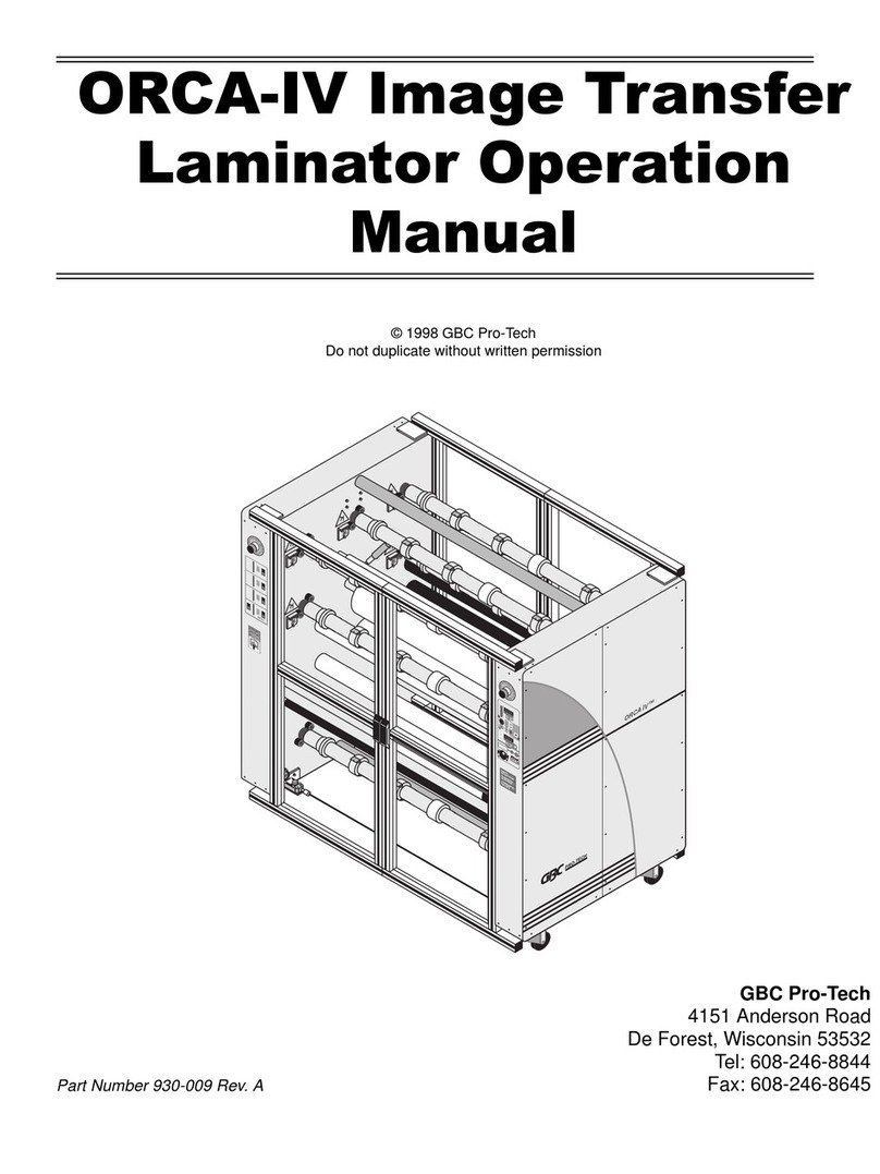 GBC ORCA-IV User manual